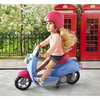 "Journey Girls 18"" Doll Moped Scooter & Helmet - With Lights & Sounds"