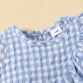 thumbnail image 6 of WIBACKER 3M-3Y Toddler Baby Girl Plaid Shirt Soft Ruffled Tank Top + Lace Skirt with Bow Summer Infant Outfits Set, 6 of 13