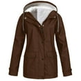 thumbnail image 3 of JGNGSHN Women's Winter Thicken Hooded Sherpa Lined Parka Jacket Warm Fleece Lined Coats, 3 of 7