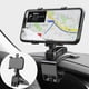 thumbnail image 1 of 360° Rotating Car Phone Mount Holder for 4-7 Inch Smartphones GPS - Compatible with All Brands (Black), 1 of 5