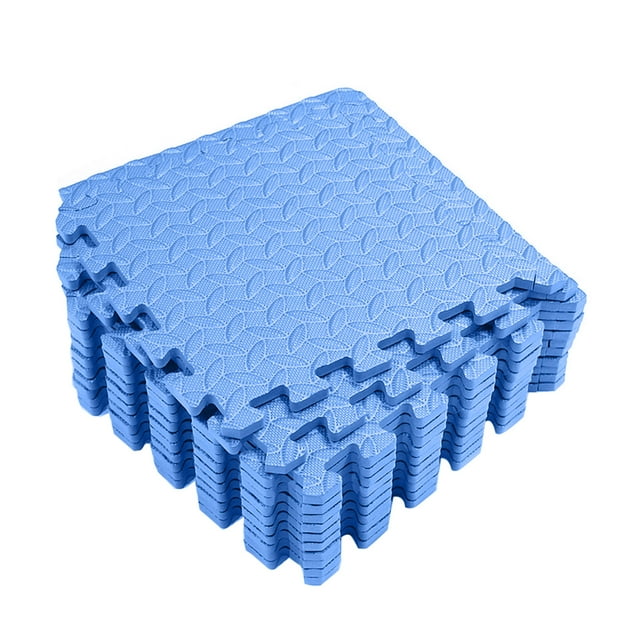 12pcs Slip Workout Portable Home Gym EVA Foam Exercise Floor Mat Protective