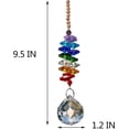 thumbnail image 5 of Candelabro de 30mm cristales bola prismas Arco Iris octágono Chakra Suncatcher para regalo, 5 of 5