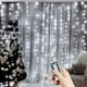 thumbnail image 2 of Christmas Holiday Garland Lamp USB Remote Curtain LED String Lights New Year Home Bedroom Xmas Party Decoration 2024 Navidad, 2 of 5