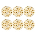 thumbnail image 2 of Disketp Shiba Inu Dog And Sunflower Funny Coasters,6 Pcs Leather Coasters With Holder, Perfect Housewarming Hostess Gifts,Protect Furniture From Water Marks Scratch And Damage, 2 of 9