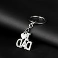 thumbnail image 6 of Yesbay I Love Mom/Dad/Mama/Papa Letters Pendant Keychain Father's/Mother's Day Jewelry,Key Chain, 6 of 6