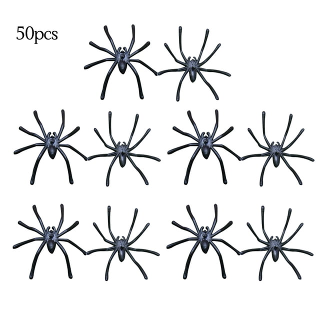 sweethay Kits de decoración para fiestas negro 50 pcs sweethay HA007265-04