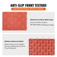 thumbnail image 4 of KFFKFF Interlocking Garage Tiles, 12 x 12 x 0.53 inch Pack of 50, Garage Floor Tile Covers, Non-Slip Texture, Suitable for Garages, Basements, Repair Workshops, Red, 4 of 9