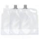 thumbnail image 1 of 3pcs 2L Collapsible Water Pouch Portable Foldable Water Bag Water Container Jug, 1 of 4