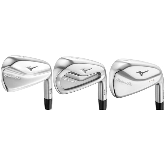 Pre-Owned Mizuno Pro 241 / Pro 243 / Pro 245 Combo 3-PW Iron Set XS Rifle Proj X 6.5 VG
