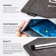 thumbnail image 4 of UT Wire Pocket Earbud Earphone Case Pouch - Blue - 2 Pack, 4 of 6