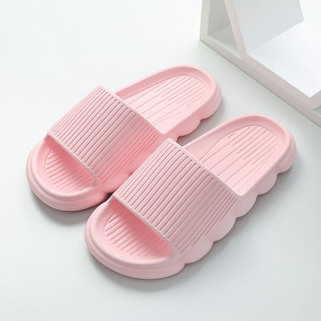 

Fashion Four Seasons Women Slippers Indoor Home Bathroom Non Slip Light Open Toe Comfortable