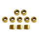 thumbnail image 3 of 10PCS Anillos de cerámica de guía de caña de pescar Sunnimix Cilíndrico Dorado 05, 3 of 5