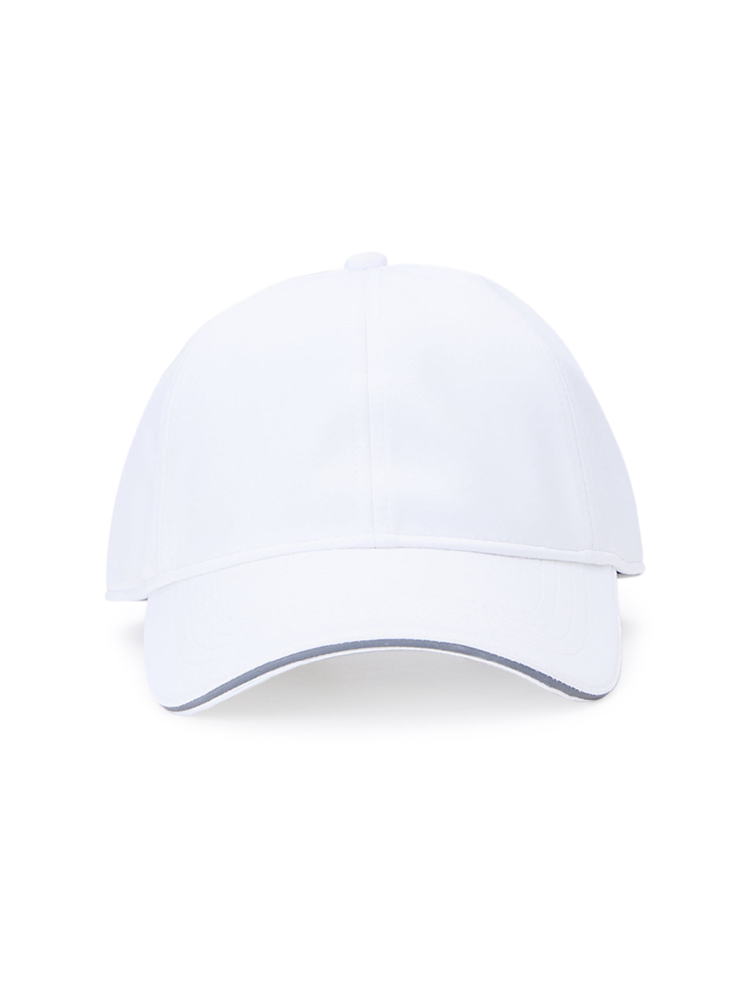 Athletic Works Women's Blank Nylon Ponytail Hat Arctic White