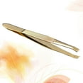thumbnail image 1 of FOMIYES Pinzas Doradas De Inoxidable Para Con Equilibrado Y Durabilidad, 1 of 8