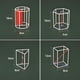 thumbnail image 3 of Modelo geométrico tridimensional para escuela secundaria y preparatoria, material didáctico de matemáticas, conjunto grande de 18 piezas, marco pequeño, material gráfico de geometría, material, 3 of 4