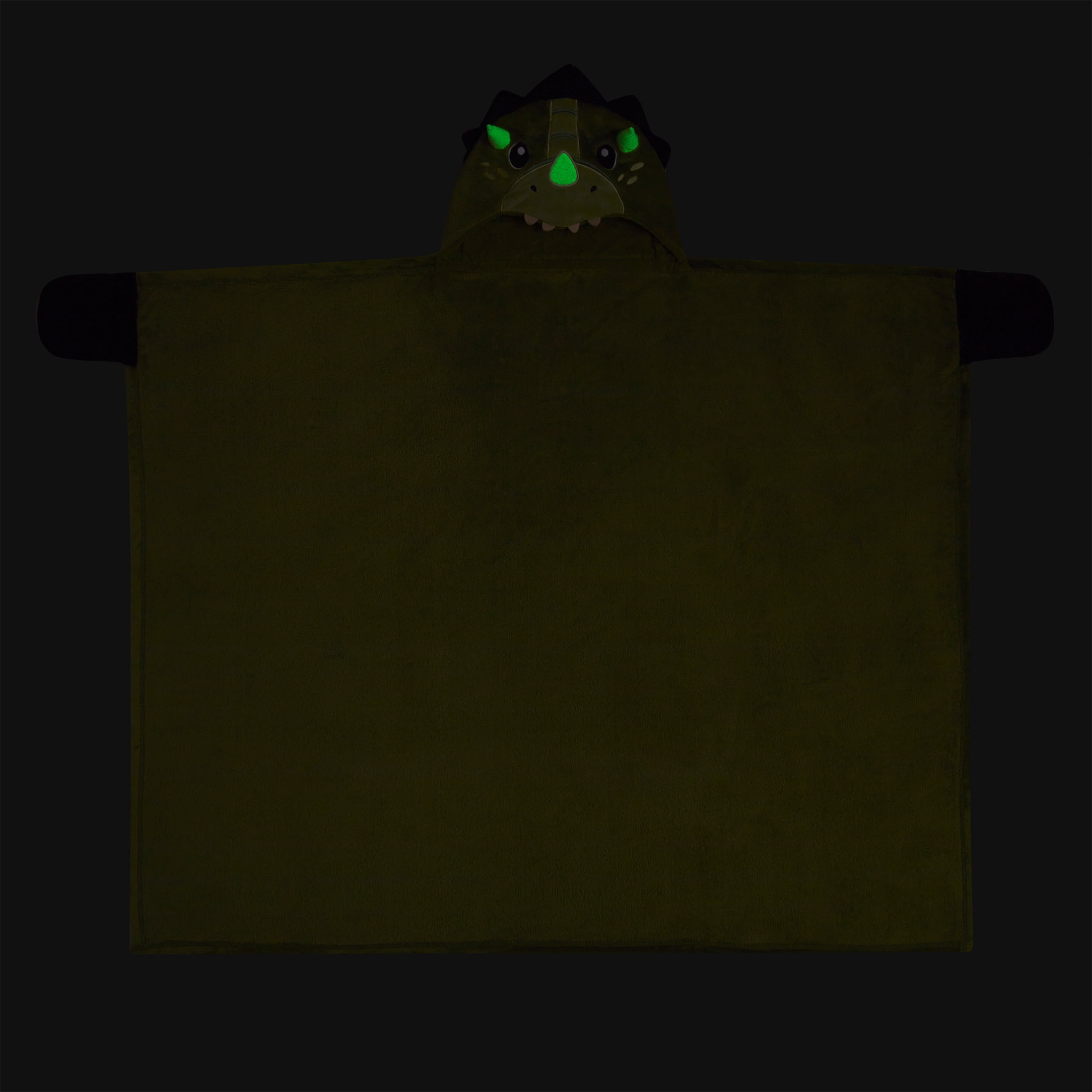 Your Zone Hooded Throw, Dino, 40x50