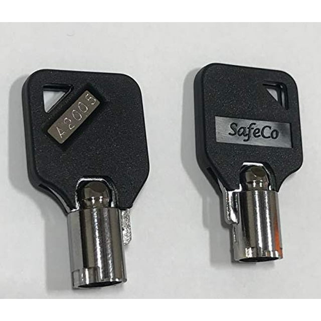2 Touches pour Boîtes à Outils et Coffres Milwaukee Code de Clé R00 Seulement SafeCo Brands 2 Touches