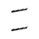 thumbnail image 3 of Gancho para baño colgador de puerta Metal negro 2piezas sweethay cuatro ganchos, 3 of 6