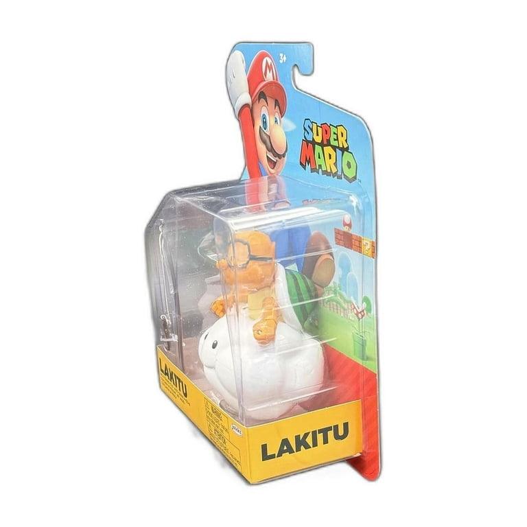 cloud with fishing pole super mario Nintendo Lakitu 4 Articulated Figure | Super Mario 4 Inch Action Figure World Of Nintendo Wave 15 Lakitu - Simple English Wikipedia,
