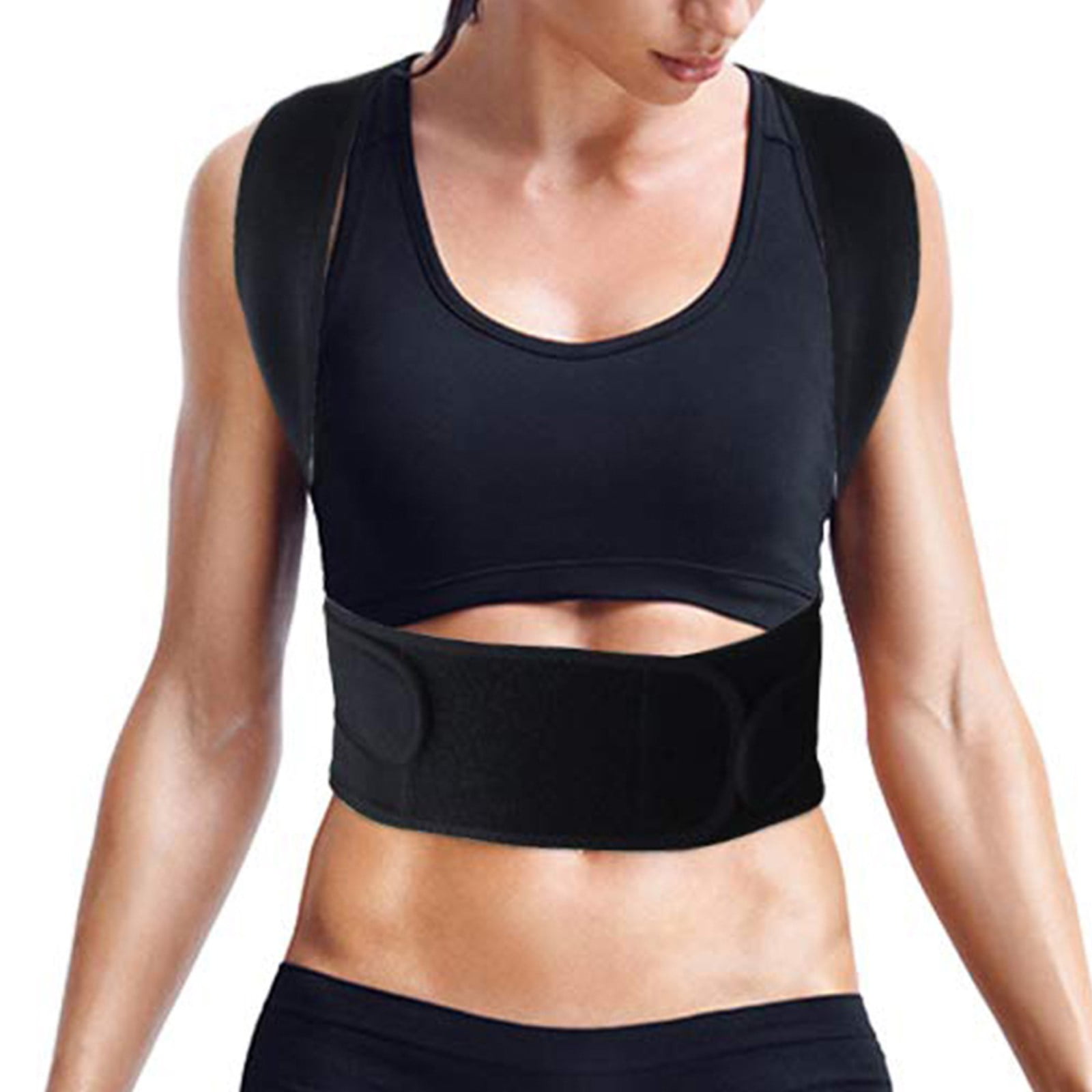 APTOCO Back Brace Posture Corrector for Women and Men Back Lumbar Support Shoulder Posture Support for Improve Posture Provide and Back Pain Relief