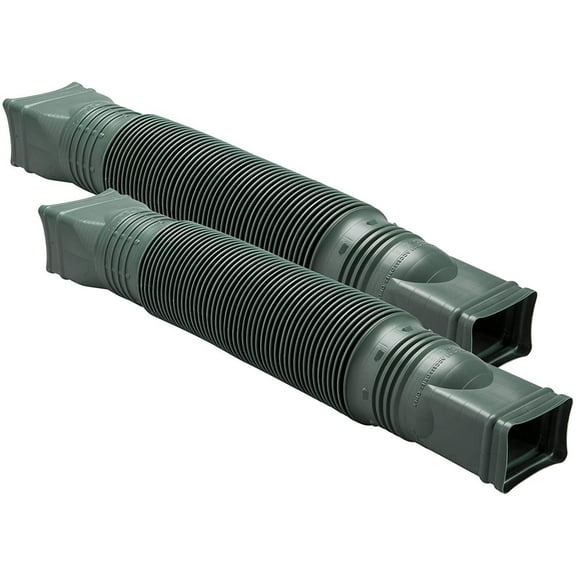 Amerimax Home Products Flex-A-Spout Downspout Extension - Bendable Plastic - Green