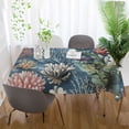 thumbnail image 5 of Yayeee Tablecloths for Rectangular Tables 60 x 60 inch Party Table Cover, Sea Plants Pattern, 5 of 6