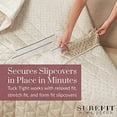 thumbnail image 6 of SureFit Tuck Tight Grips Clear Chair, 6 of 9