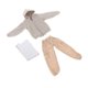 thumbnail image 4 of Figura masculina a escala 1/12, ropa informal para hombre, traje deportivo clásico para 6 Caqui, 4 of 9