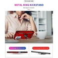 thumbnail image 2 of Grade Drop Impact for Samsung Galaxy A23 5G Case 360 Metal Rotating Ring Kickstand Holder  Heavy Duty Shockproof Case for Galaxy A23 5G Phone Case (Red), 2 of 16