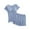 Light Blue, variant on Joau Women's Maternity Nursing Pajamas Sets 2 Piece Outfits Short Sleeve V Neck Shirts and Shorts Sleepwear Pregnancy Pjs Mama Clothes for Breastfeeding