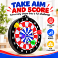 thumbnail image 5 of Magnetic Dart Board - 12pcs Magnetic Darts - Excellent Indoor Game and Party Games - Gifts for 5 6 7 8 9 10 11 12 Year Old Boy Kids, 5 of 8
