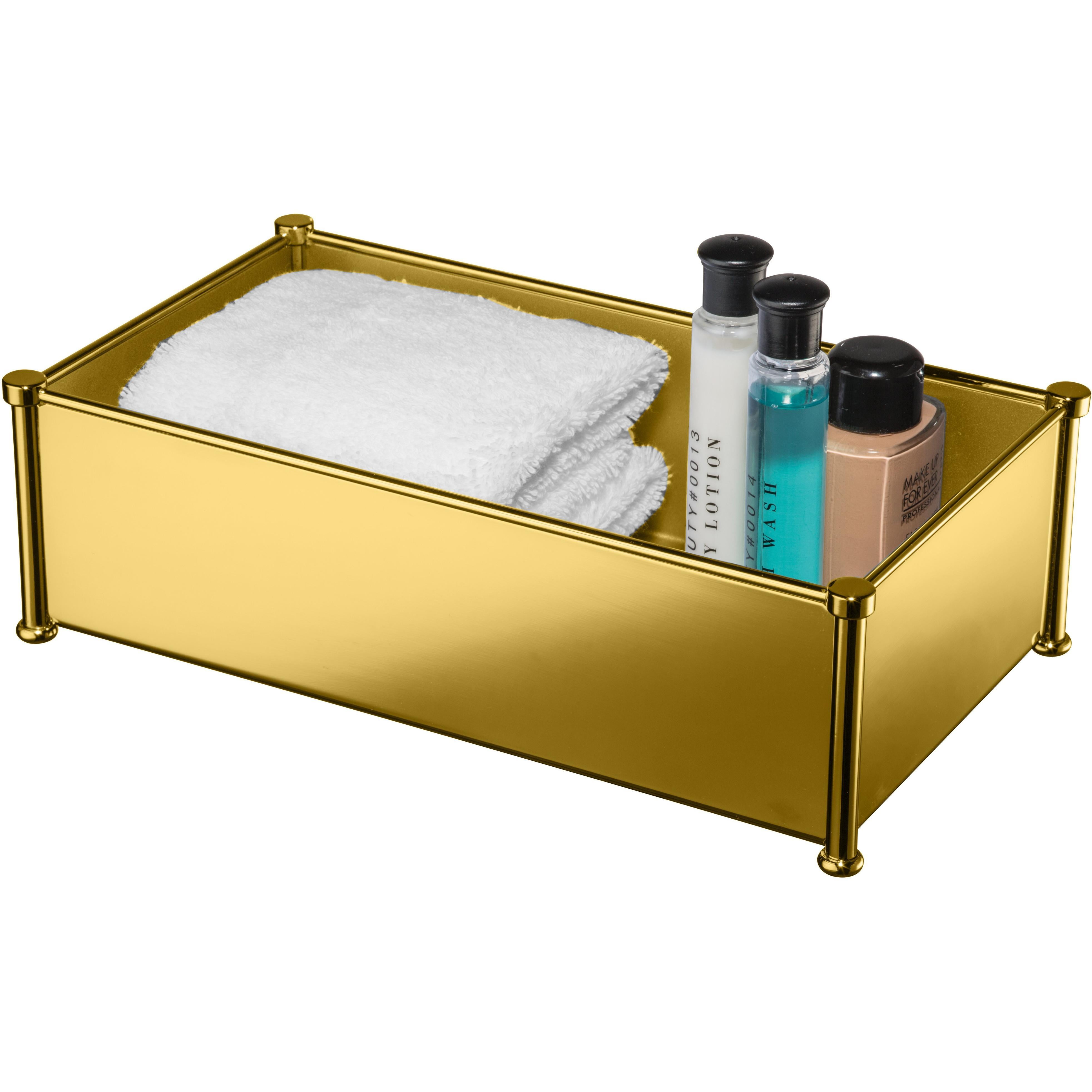 Amenities Tray Bathroom Vanity Countertop Guest Towel and Organizer