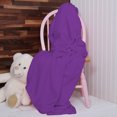 thumbnail image 3 of Threadart Super Soft Ultra Plush Fleece Throw Blankets 50"x60" | Fuzzy Soft Cozy Microfiber | Purple | 11 Colors available, 3 of 9