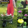 thumbnail image 6 of ZMKIAG Long Gardening Gloves for Men & Women, Thorn Proof Rose Pruning Gloves Leather Gauntlets Garden Gloves Yard Work Gloves Unisex Heavy Duty Utility Gloves, 6 of 8
