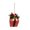 Multicolor159, variant on WWG Plastic Christmas Tree Ornaments, Festive Holiday Pendant Decorations, Soft Fabric with Hand Attached Decor, Loop for Hanging, Ideal for Wall, Gift Wrapping, Christmas Tree