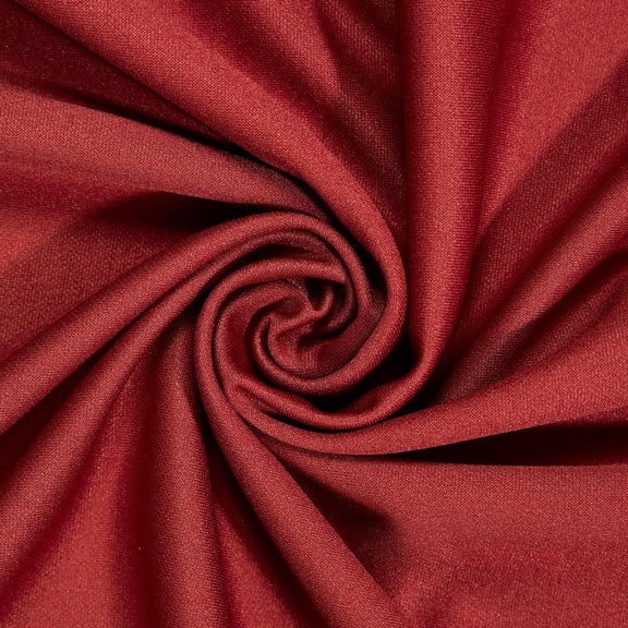 Scuba Double Knit Fabric 100% Polyester 58/60" inches Wide Sold By The Yard Many Colors (Burgundy)