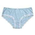 thumbnail image 5 of Women's Assorted Cotton Brief Panties Low Rise Underwear, 4-Pack, 5 of 7