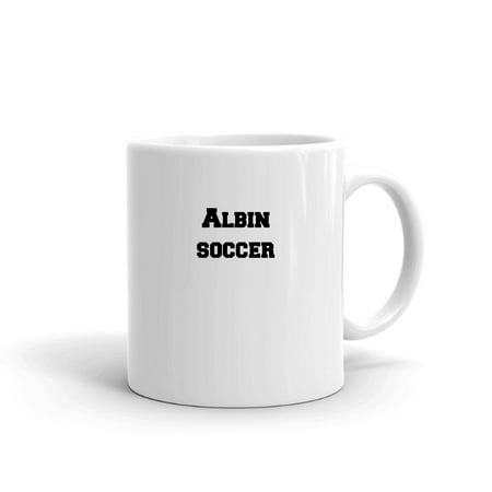 

Albin Soccer Ceramic Dishwasher And Microwave Safe Mug By Undefined Gifts