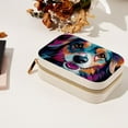thumbnail image 7 of Dog Velvet Portable Storage Box with Removable Compartment - a Stylish Decorative Box, Bracelet Holder, and Jewelry Stand - Gift, 7 of 7