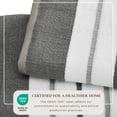thumbnail image 2 of Luxurious Soft Cotton Decorative 6 Piece Towel Set, Dark Grey / Light Grey, 2 of 6