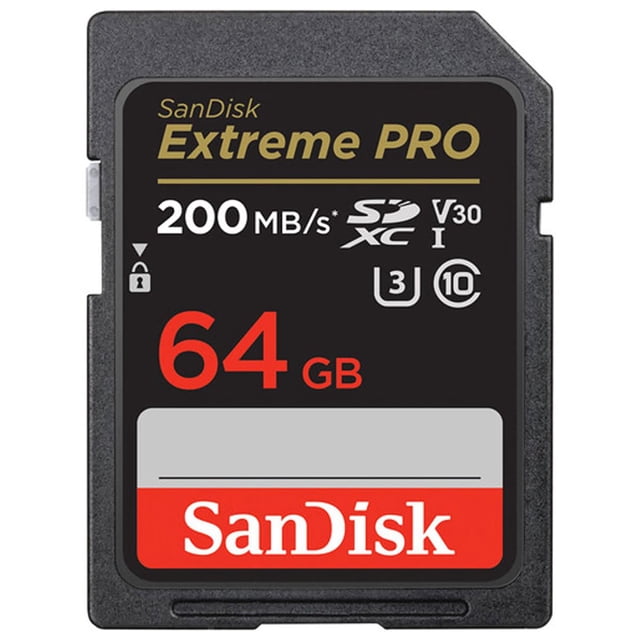 Tarjeta de memoria SanDisk Extreme PRO 64 GB UHS-I U3 SDXC