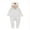White-I, variant on Utoimkio Toddler Baby Girl Boy Fleece Lined Jumpsuits Infant Bear Ear Zipper Up Snowsuit Newborn Hooded Romper Winter Warm Coat Outwear Winter Clothes Outfits