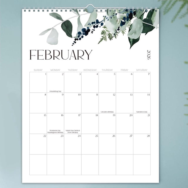 EGNMCR Calendars Wall Hanging Calendar Plan Wall Hanging Calendar Plan Simplified And Fresh 18 Month Countdown English Calendar English Calendar
