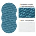 thumbnail image 4 of 50 Packs Diamond Shape Sanding Discs 5 Inch 60 Grit Hook and Loop Blue Rhomb Sandpaper Fish Scale, 4 of 6