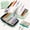 Green, variant on Waterproof 14 Day Travel Pill Organizer Binder, Portable Medication Case with Color-Coded Pouches, Daily Vitamin & Supplement Holder for Purse or Luggage. (Blue)