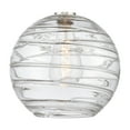 thumbnail image 3 of Innovations Lighting 616-1F-SN-G1213-12 Athens 12" Wide Semi-Flush Globe Ceiling Fixture -, 3 of 5