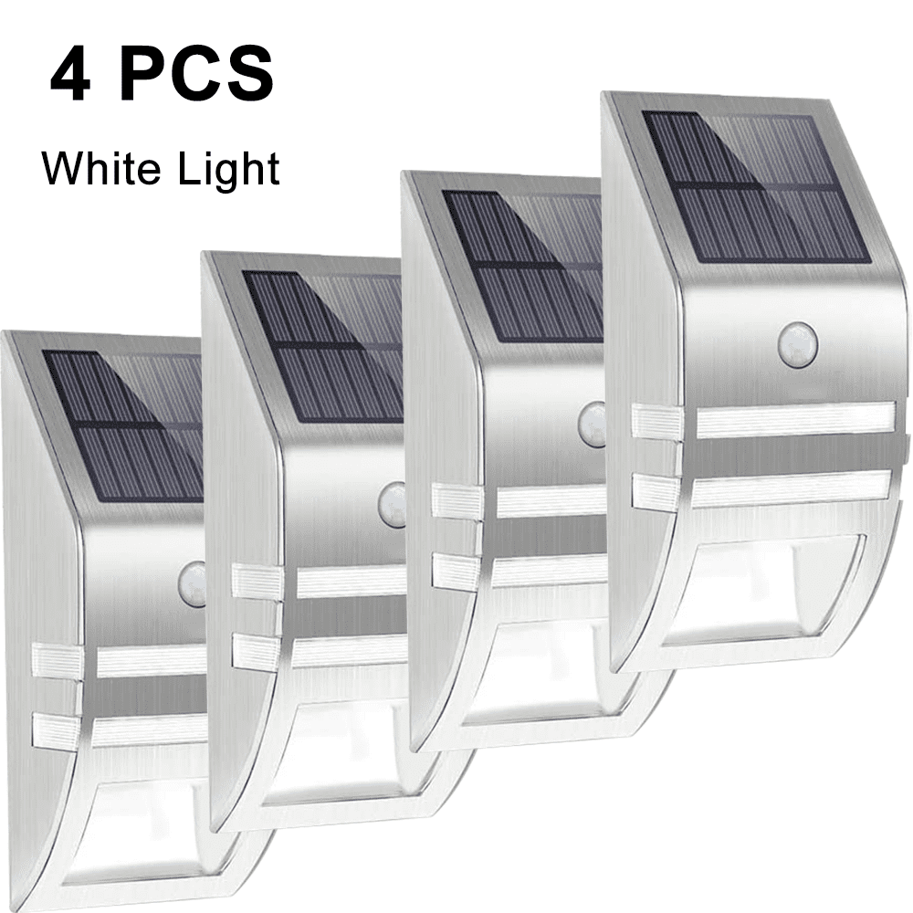 Details about   Solar Powered LED Deck Stairs Outdoor Garden Wall Fence Yard Lamp Light best top 