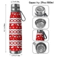 thumbnail image 3 of Christmas 29oz Stainless Steel Insulated Thermos with Tea Filter, 360° Printed Travel Bottle, Leakproof BPA-Free Flask with Anti-Slip Base, 304 Inner & 201 Outer, Vacuum Cup, 3 of 6