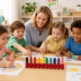 thumbnail image 5 of Marker Cap Holder,Marker Holders (5 Pack),The Original Marker Organizers for Broad Tip Colored Marker Sets No More Lost Lids Office&Craft&Stationery, 5 of 6