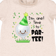 thumbnail image 3 of Inktastic I'm One Time to Par-tee Golf First Birthday Baby Fleece Romper, 3 of 4